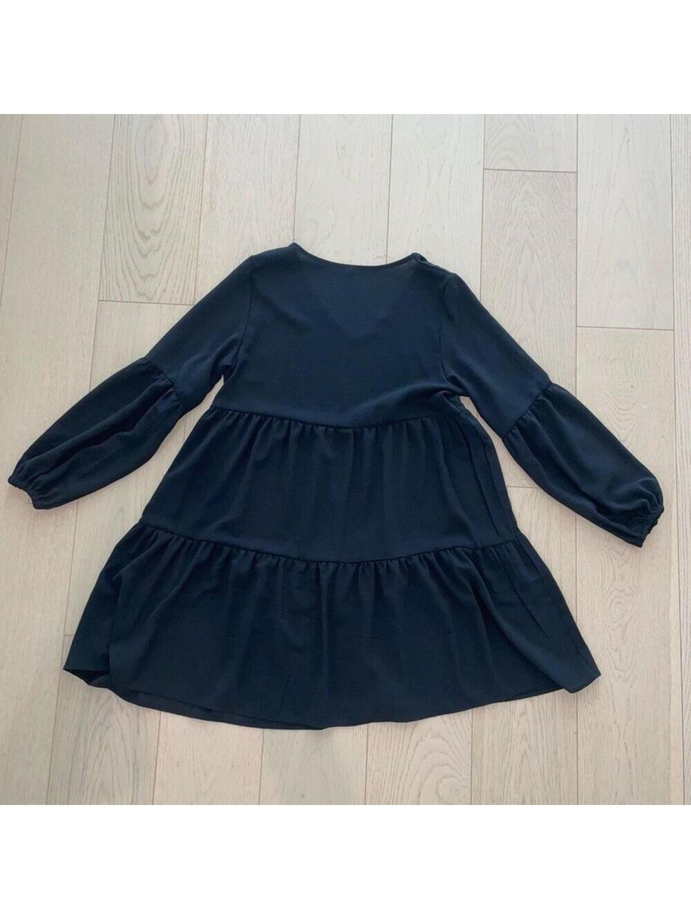 Simple Black Dress Size Medium - Picture 2 of 3